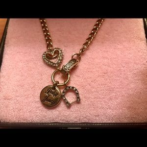 Iconic, early 2000s, Juicy Couture gold necklace